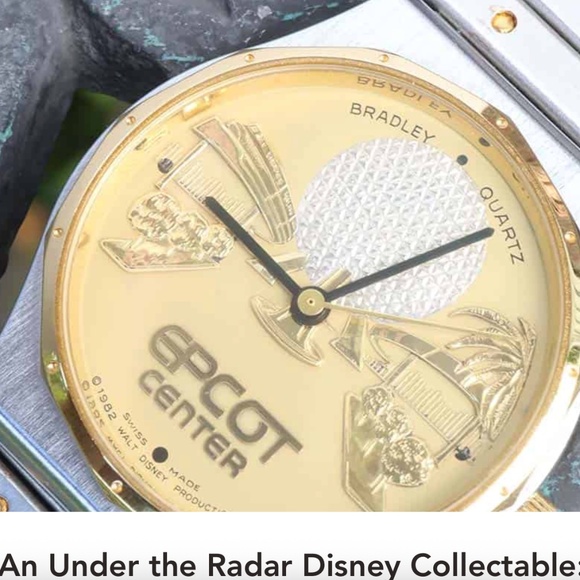 RARE Disney Collectable: MENS Bradley Time Division’s 1982 Ode to EPCOT Watch - Picture 6 of 6